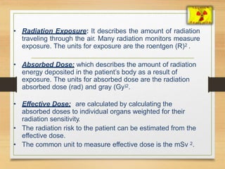 Radiation Risk Ct List CT Dose Issues.pptx on the factors to be considered on radiation ...