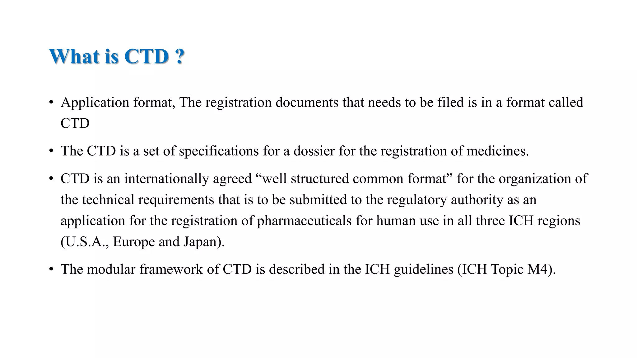 CTD structure | PPTX