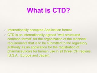 Common Technical Document | PPTX