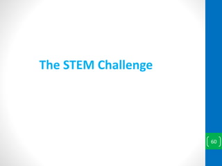 The STEM Challenge
60
 