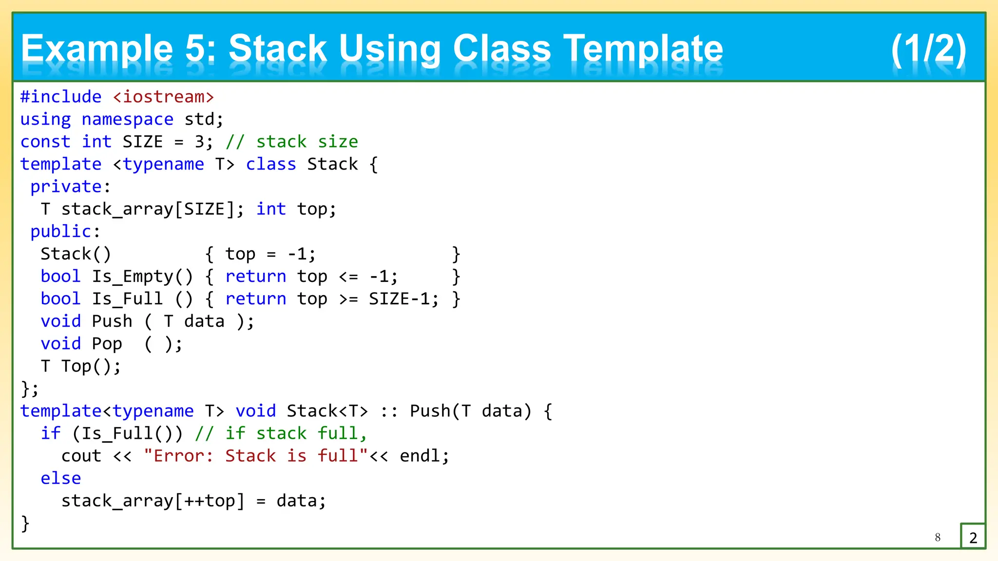 Object Oriented Programming using C++: C++ Templates.pptx