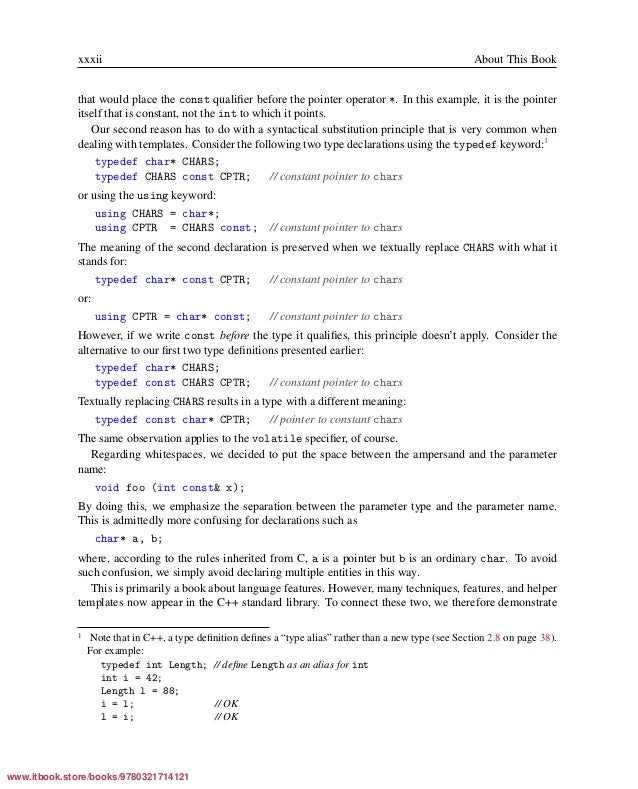 C++ Templates, 2nd edition