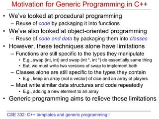 an introduction to c++ templates-comprehensive guide.ppt
