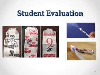Student EvaluationStudent Evaluation
57
 