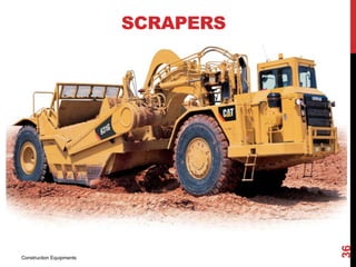 CTEP - UNIT-V - CONSTRUCTION EQUIPMENTS PPT | PPTX