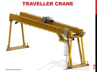 TRAVELLER CRANE
Construction Equipments
114
 