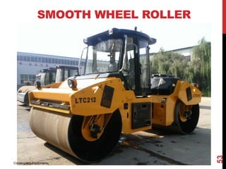 SMOOTH WHEEL ROLLER
Construction Equipments
53
 
