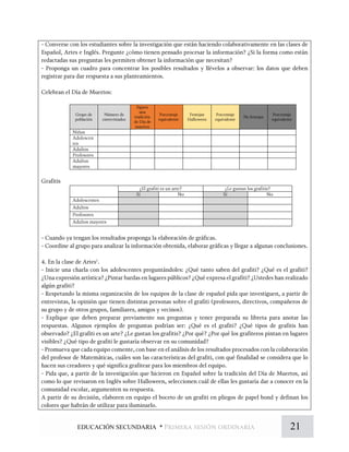 21EDUCACIÓN SECUNDARIA *
 
