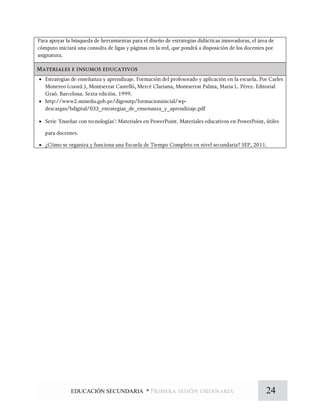 24EDUCACIÓN SECUNDARIA *




 