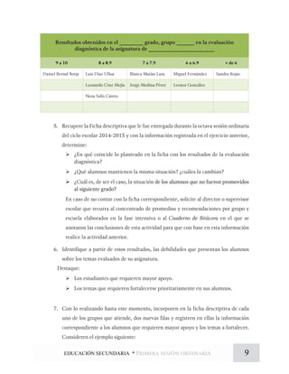 9EDUCACIÓN SECUNDARIA *





 