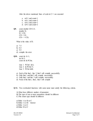 C test | PDF | Free Download