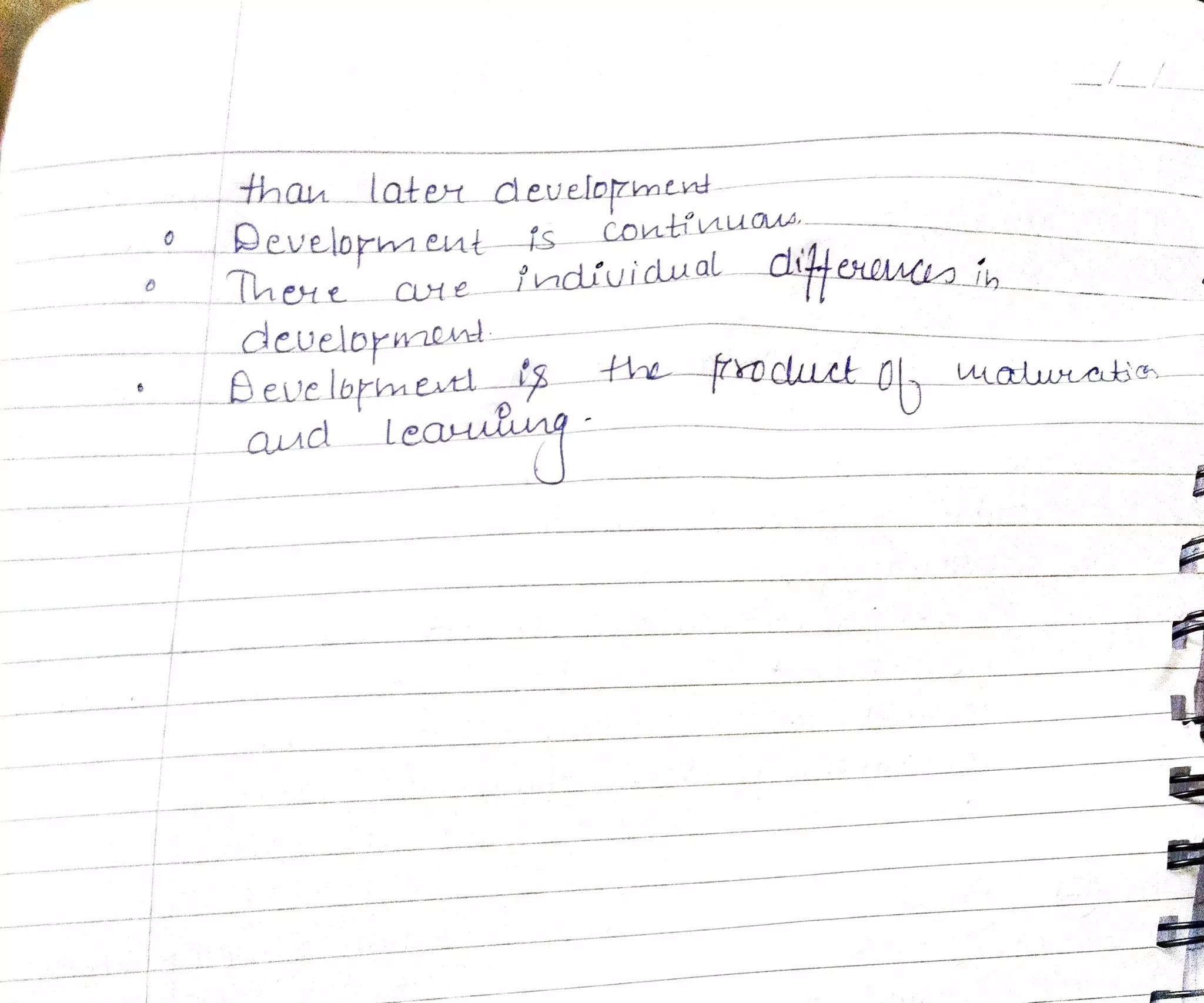 CTET Notes PRINCIPLE OF THE DEVELOPMENT OF CHILDREN(child development ...