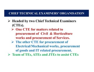 CTE Type Inspection and Red Flags in Tenders and Contracts for GSI ...