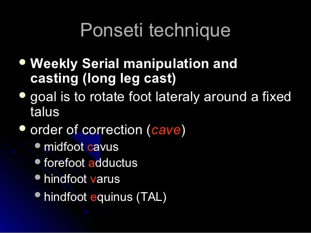 Congenital Talipes Equino Varus
