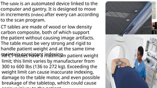 CT SCAN DATA ACQUISITION PROCESS & SCANNING PROGRAM | PPTX