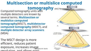 CT SCAN DATA ACQUISITION PROCESS & SCANNING PROGRAM | PPTX