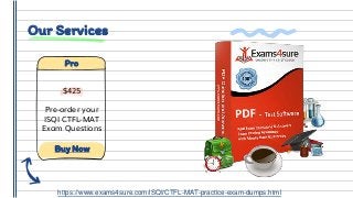 Our Services
$425
Pre-order your
ISQI CTFL-MAT
Exam Questions
Pro
Buy Now
https://www.exams4sure.com/iSQI/CTFL-MAT-practice-exam-dumps.html
 