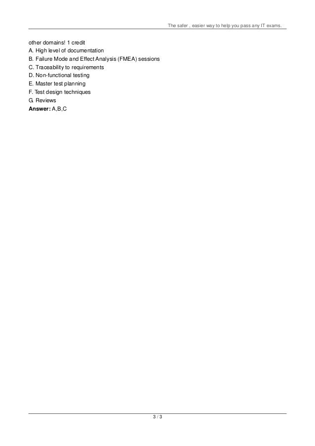 CTFL-Foundation Zertifikatsfragen