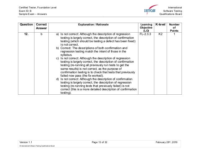 CTFL-AcT Examsfragen