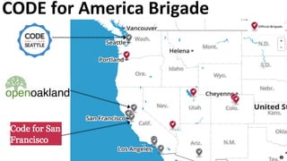 CODE	
  for	
  America	
  Brigade	
  
 