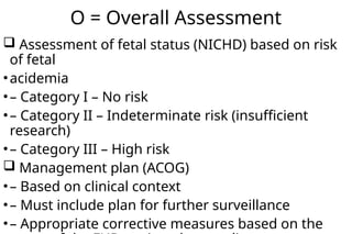 Acog Status CTG INTERPERITATION POWERPOINT PRESENTATION | PPTX
