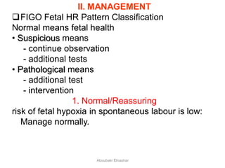 CTG: Interpretation and management | PDF
