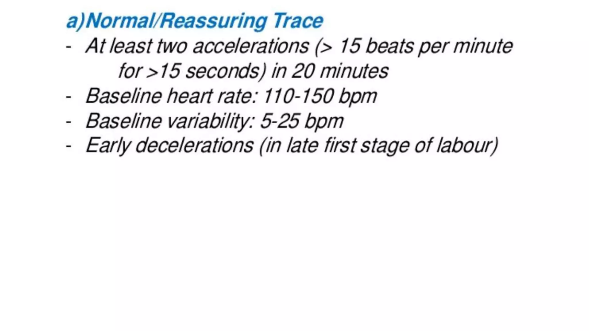 Ctg interpretation and mangment