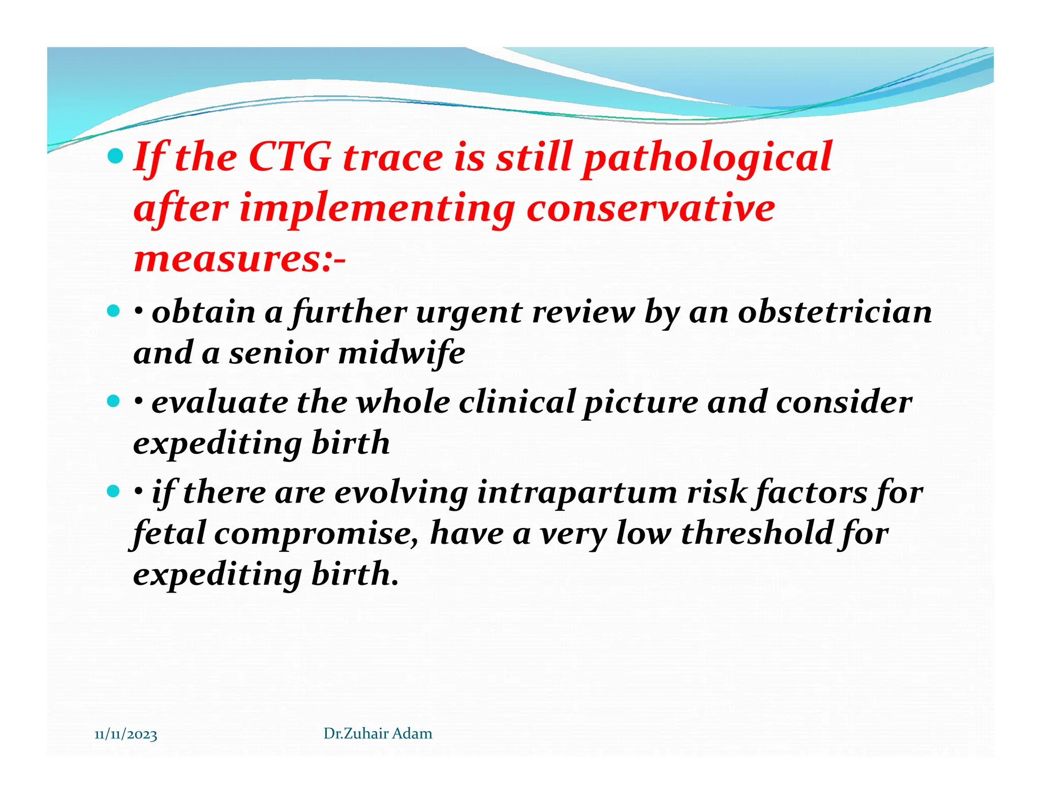 CTG INTERPRETATION Dr zuhair 2023.pdf