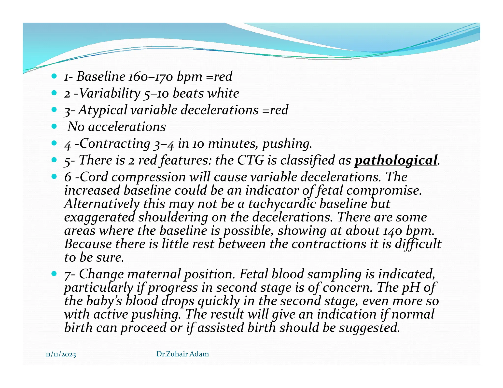 CTG INTERPRETATION Dr zuhair 2023.pdf