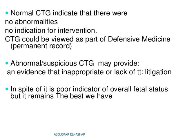 CTG introduction