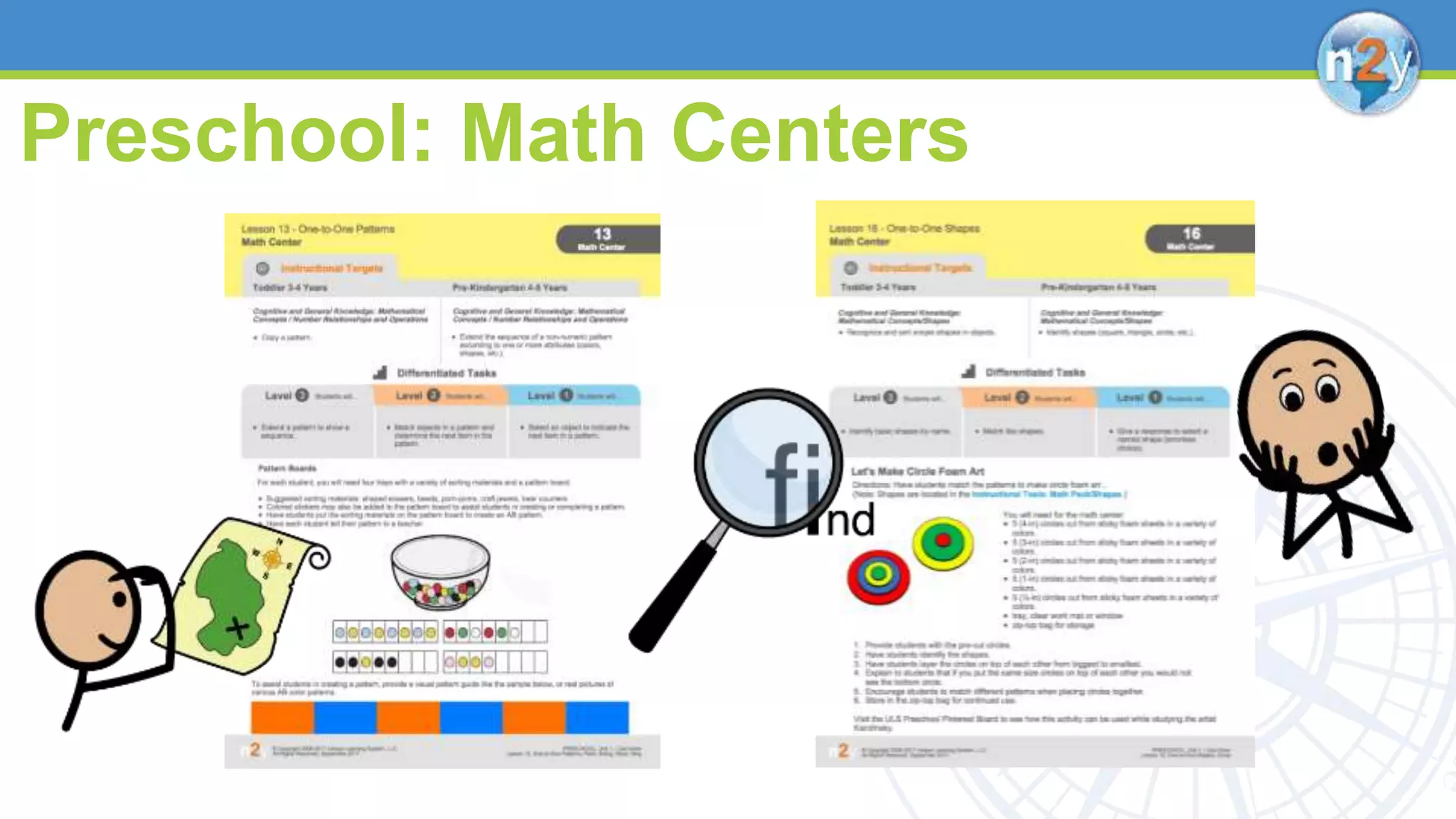 Preschool: Math Centers
 