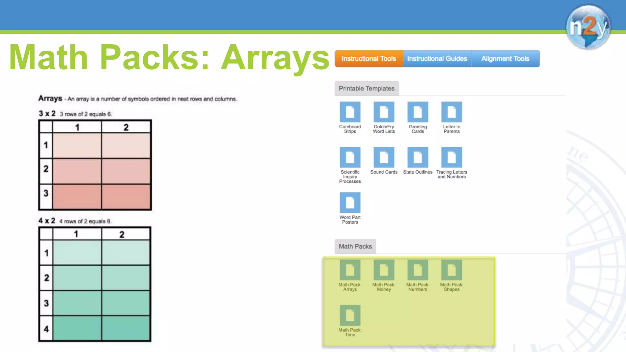 Math Packs: Arrays
 