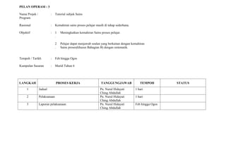 Cth Perancangan Sn
