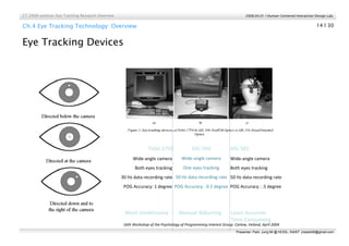 Eye Tracking Research