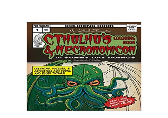 Download Pdf Library Cthulhus Coloring Book And Necronomicon Of Sunny Day Do