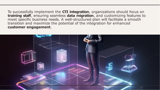CTI Integration Salesforce in USA 360smsapp | PPTX