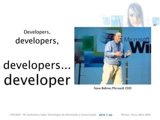 cTIC2009 - Segurança em Aplicações Web-based e RIA