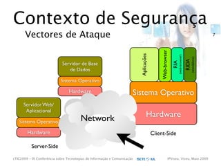 cTIC2009 - Segurança em Aplicações Web-based e RIA