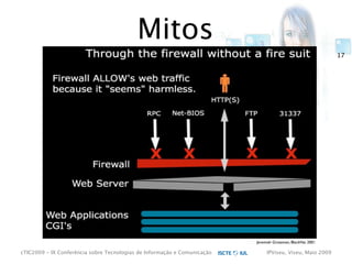 cTIC2009 - Segurança em Aplicações Web-based e RIA