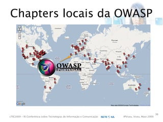 cTIC2009 - Segurança em Aplicações Web-based e RIA