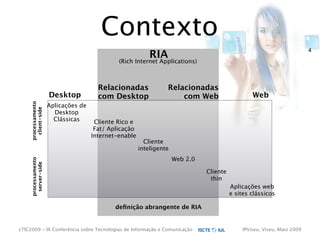 cTIC2009 - Segurança em Aplicações Web-based e RIA