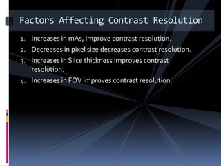 CT image quality and image resolution.pptx