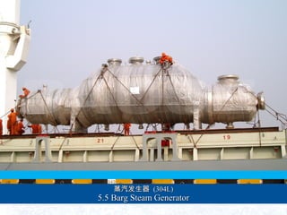  (304L)(304L)
5.5 Barg Steam Generator5.5 Barg Steam Generator
 
