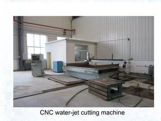 CNC water-jet cutting machine
 