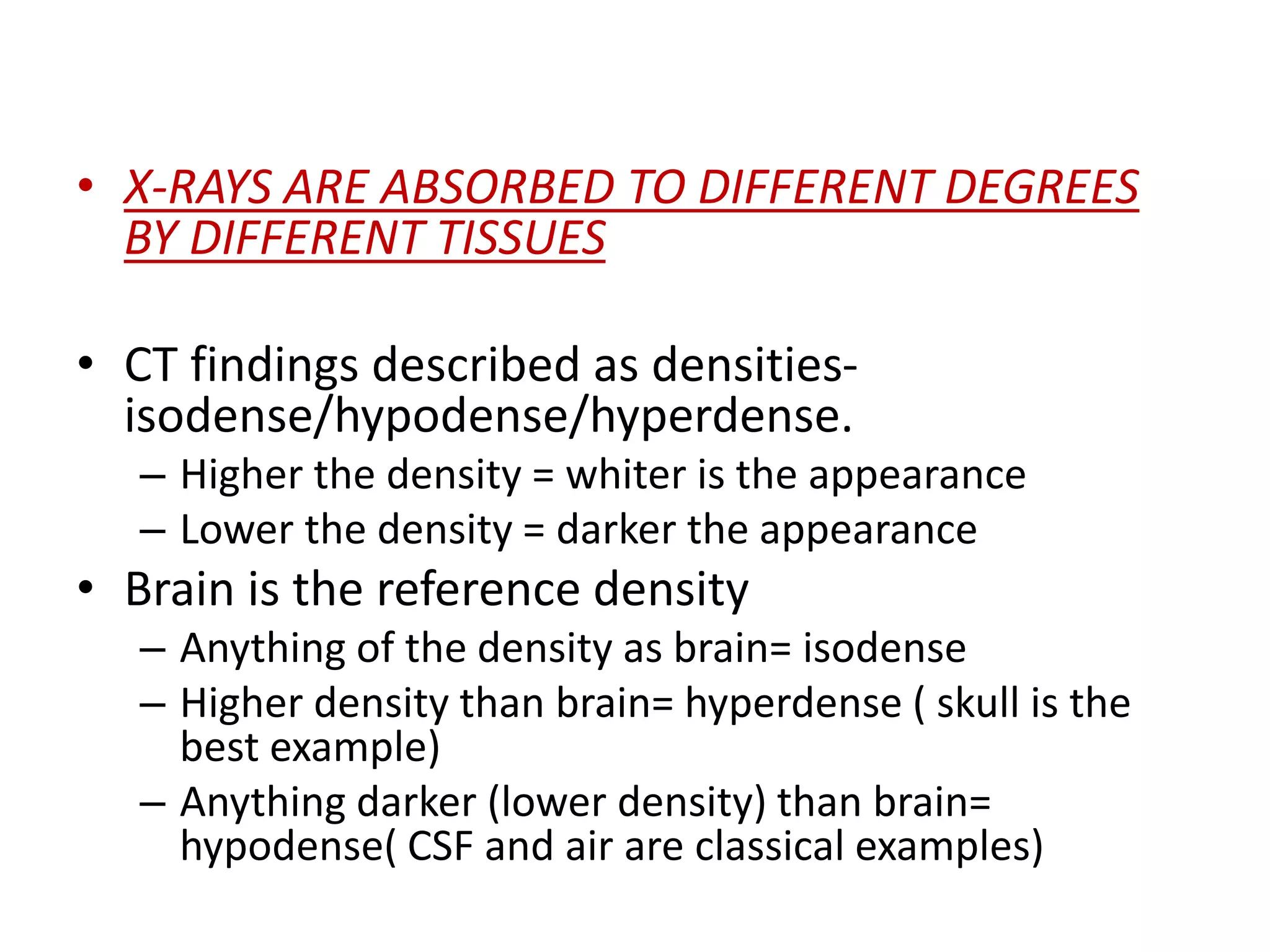 Understanding CT Scan and MRI Brain for Undergraduate Medical Students ...