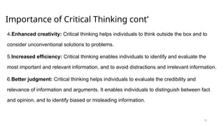 Critical thinking and problem solving skills .pptx