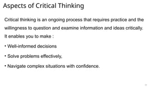 Critical thinking and problem solving skills .pptx
