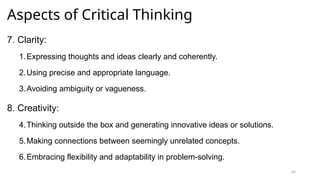 Critical thinking and problem solving skills .pptx