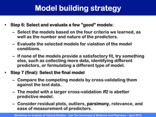 Ct lecture 16. model selection | PDF
