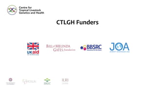 CTLGH Funders
 